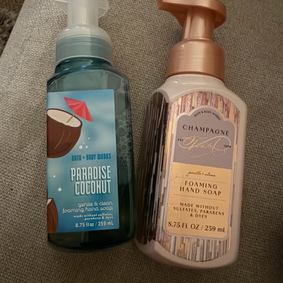 Bath & Body Works Other - Bath & Body Works Paradise Coconut and Champagne Foaming Hand Soap Duo